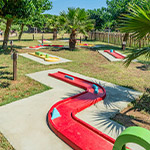 Mini-golf au camping Le Sainte Marie