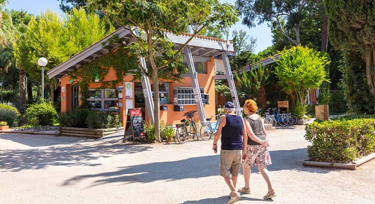 R&eacute;ception du camping