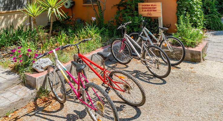 Location de v&eacute;los au camping Le Sainte Marie