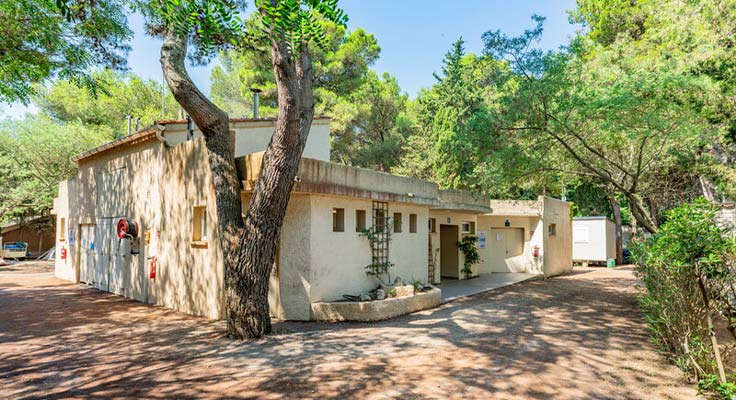 Sanitaires du camping