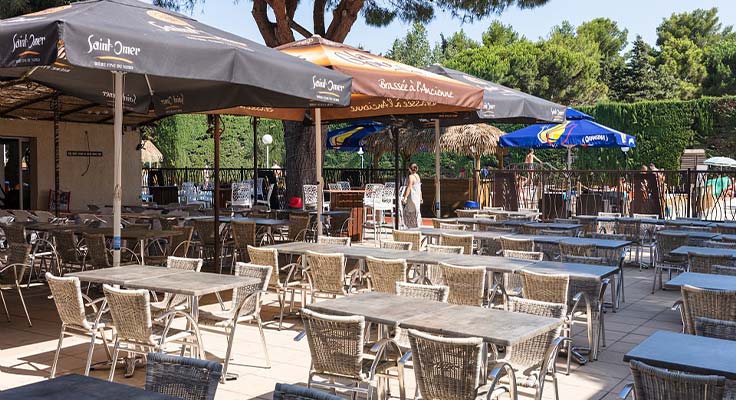 Snack du camping &agrave; Sainte-Marie-la-Mer